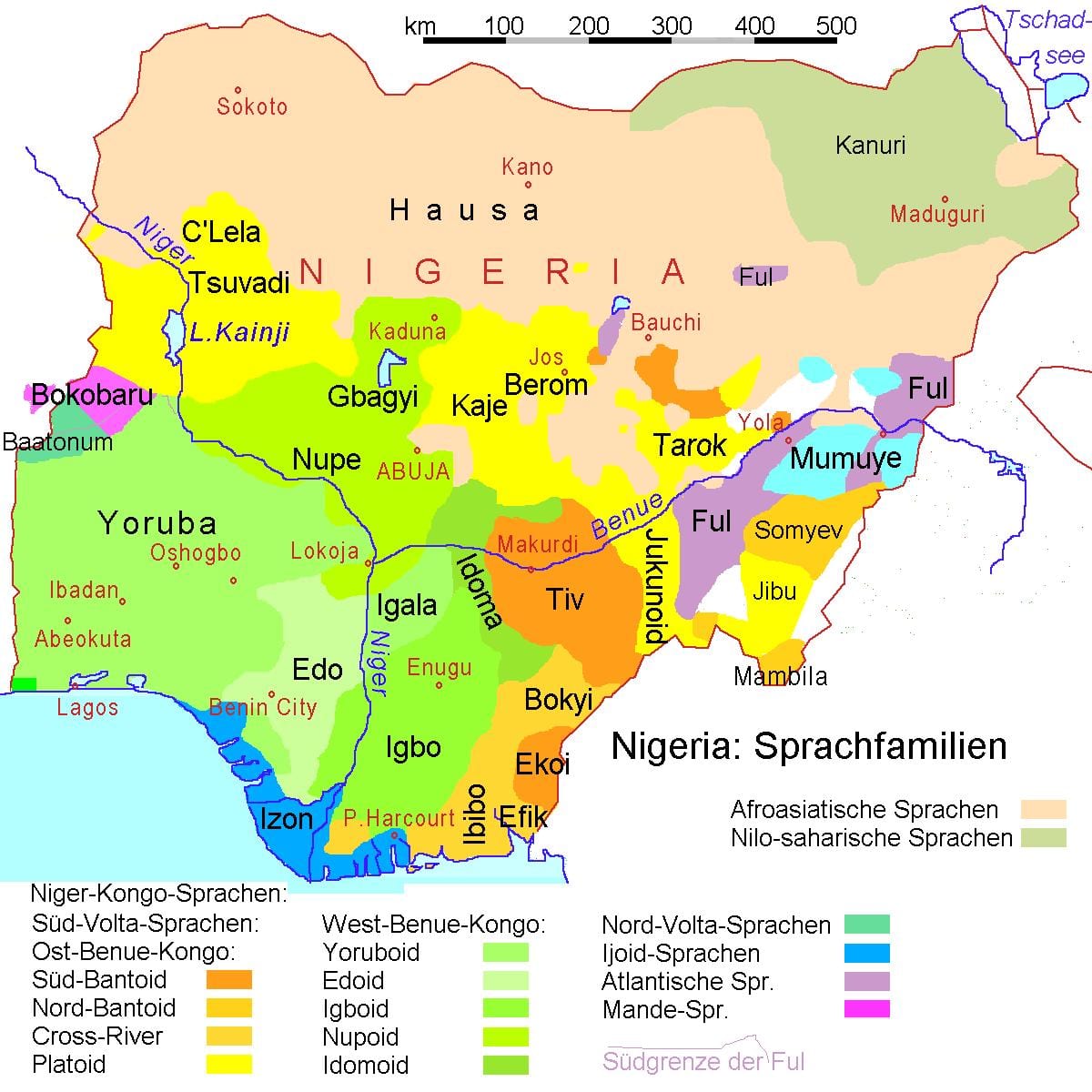 Ma của dân tộc nigeria
