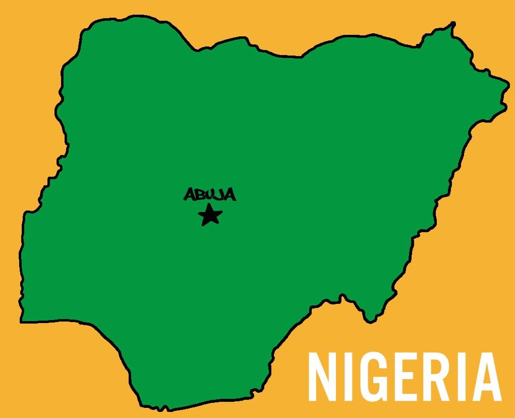 Bản đồ của thủ đô của nigeria