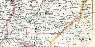 Bản đồ của nigeria