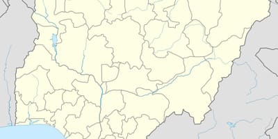 Bản đồ của sa mạc ở nigeria