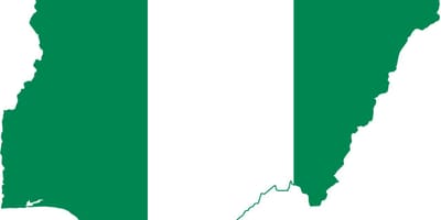Bản đồ của nigeria log