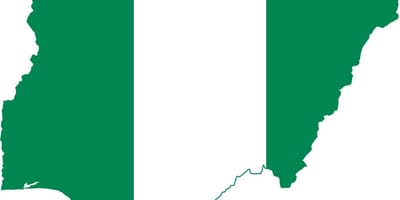 Bản đồ của nigeria png
