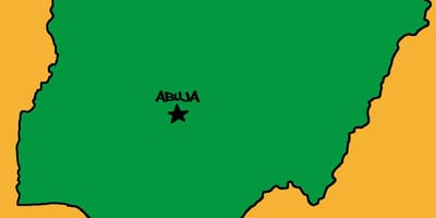 Bản đồ của thủ đô của nigeria 