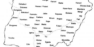 Vẽ bản đồ nigeria